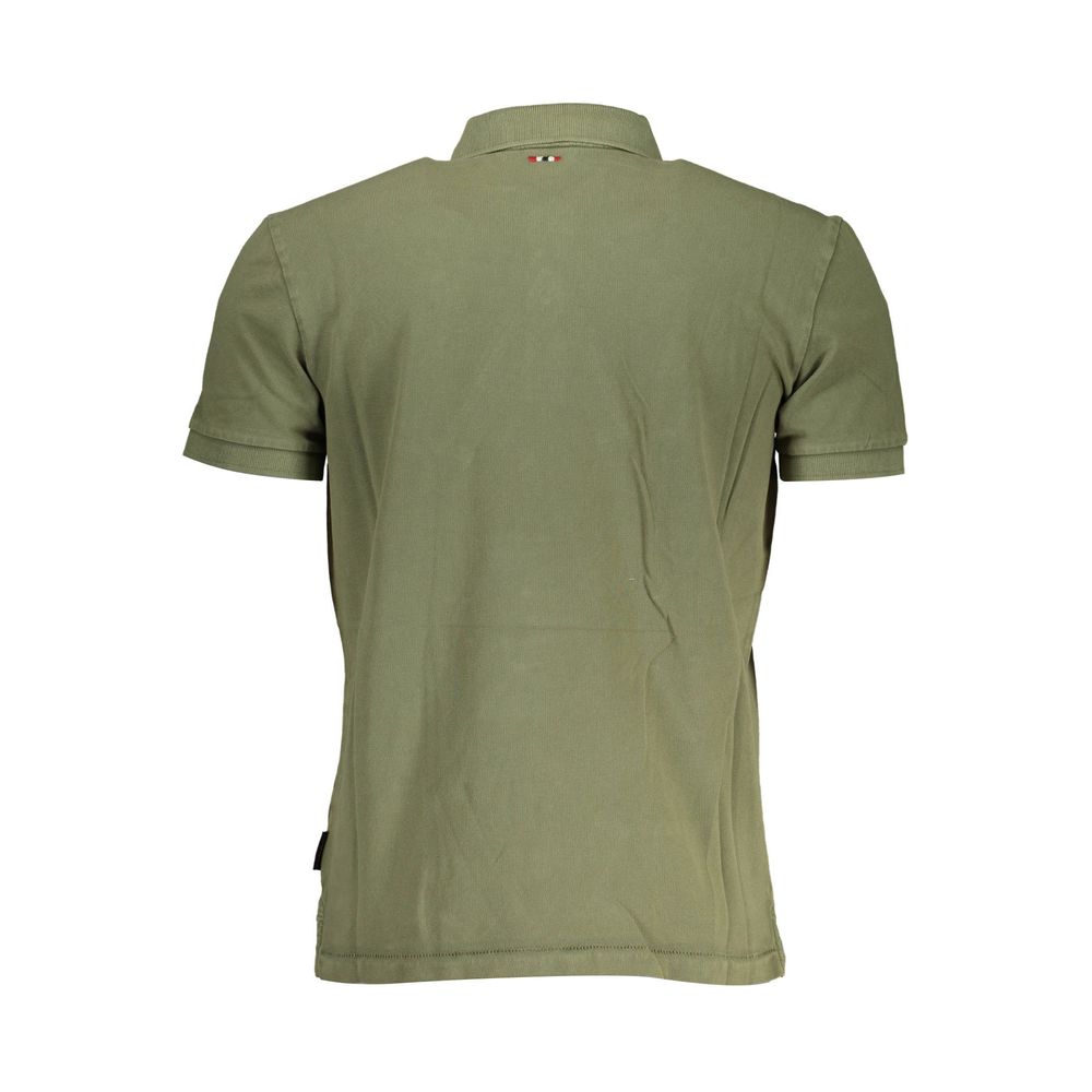 Napapijri Verde Cotton Men Polo