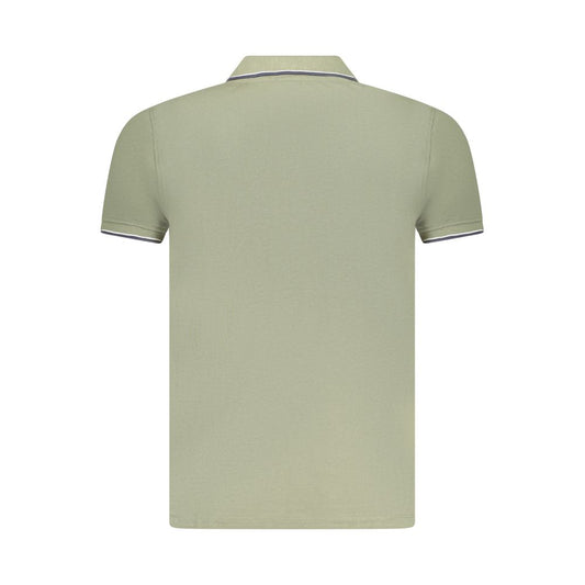 Norway 1963 Green Cotton Men Polo Shirt