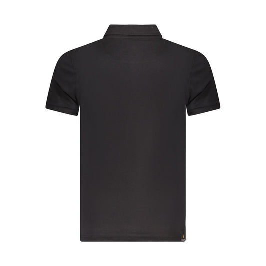 Accademia Militare Black Cotton Men Polo