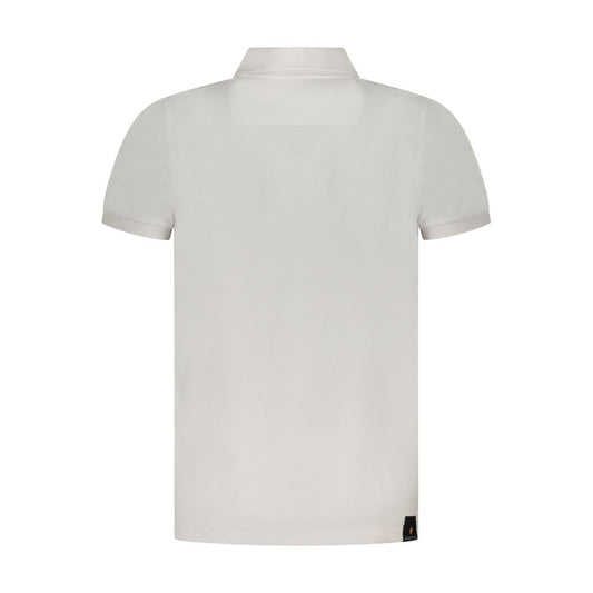 Accademia Militare Bianco Cotton Male Polo Shirt