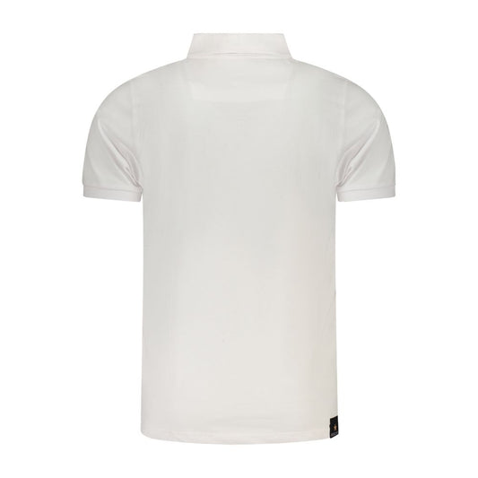 Accademia Militare White Cotton Men's Polo Shirt
