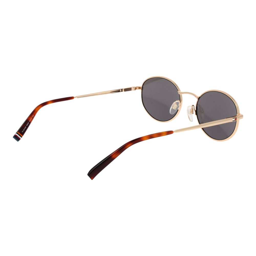 Tommy Hilfiger Sonnenbrille aus goldfarbenem Metall