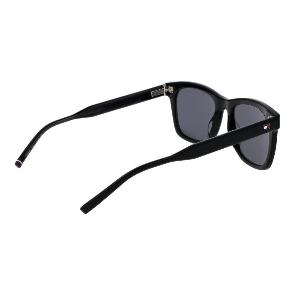 Tommy Hilfiger Schwarze Acetat-Sonnenbrille