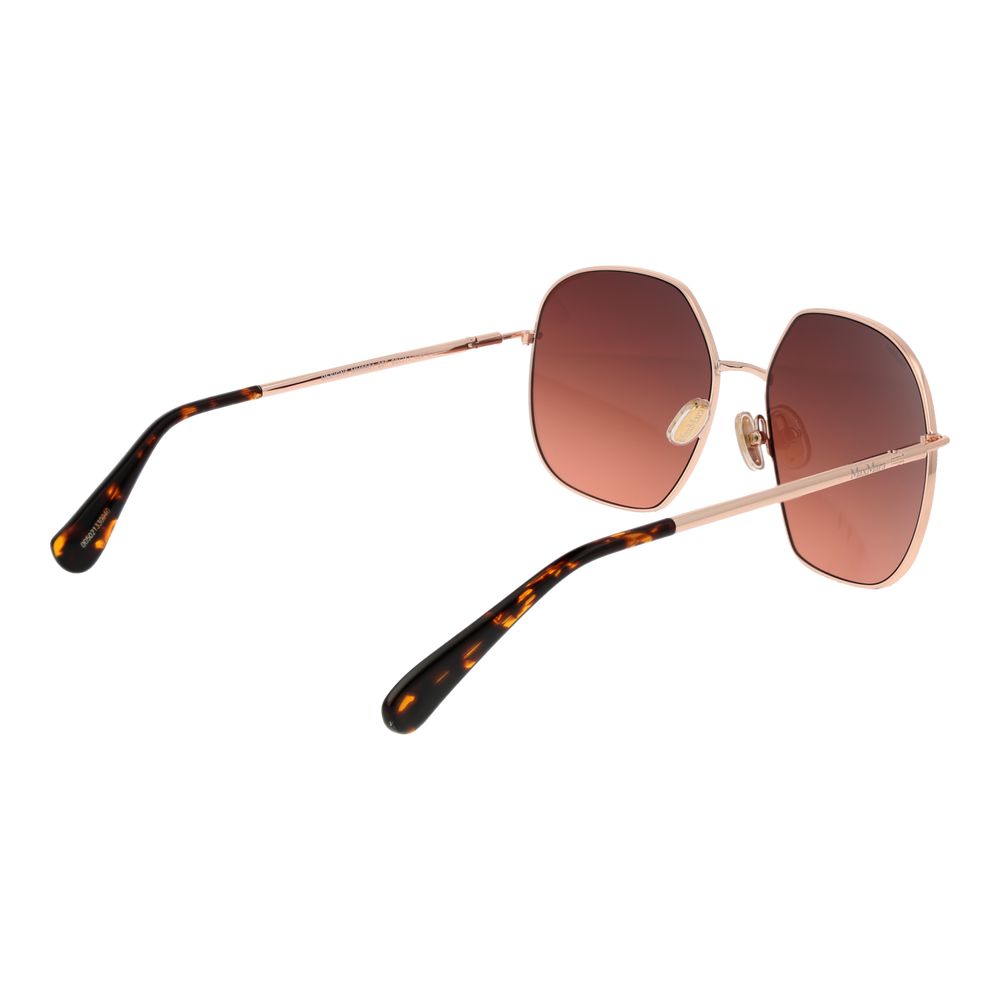 Max Mara Roségold Damen Sonnenbrille