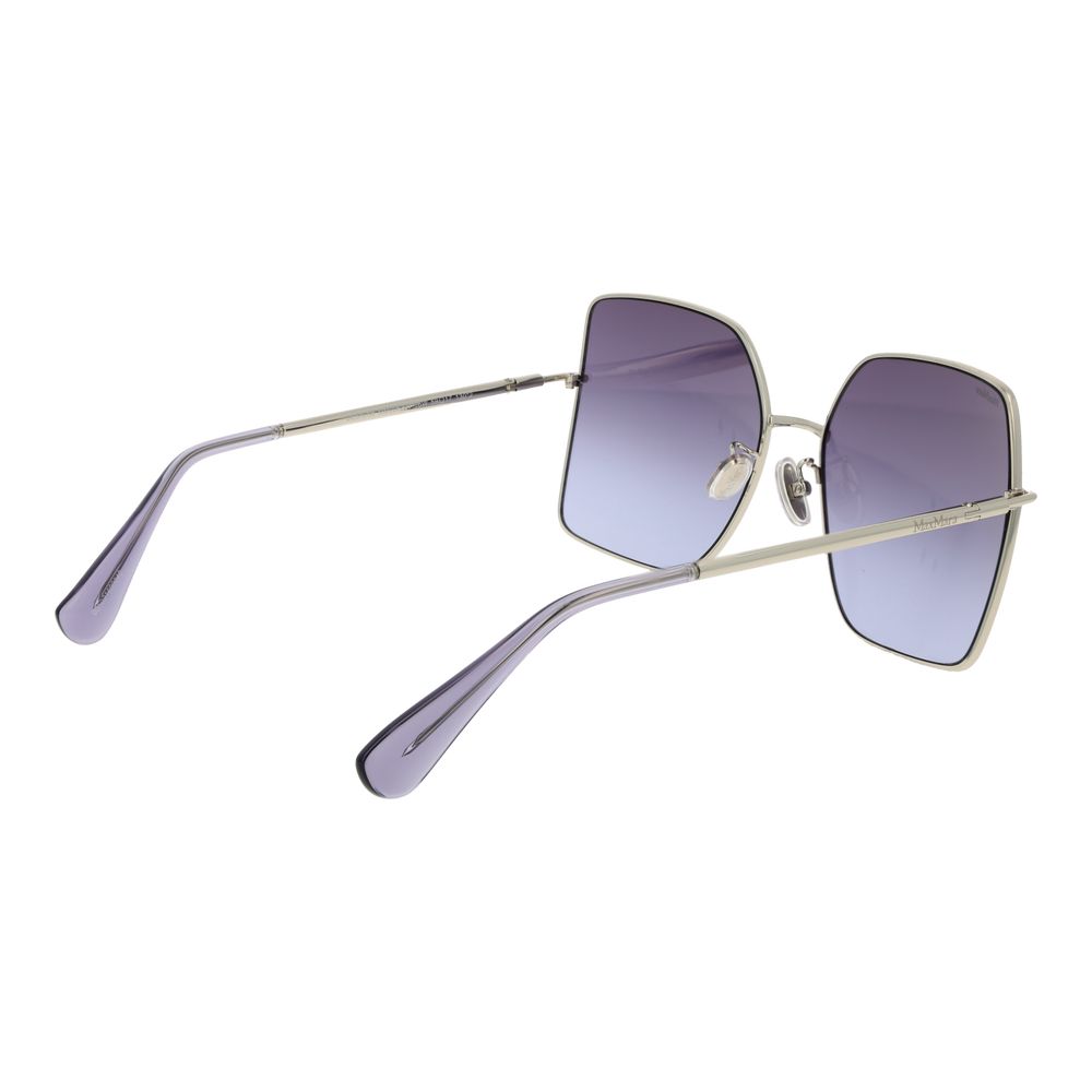 Max Mara Silberne Damen-Sonnenbrille