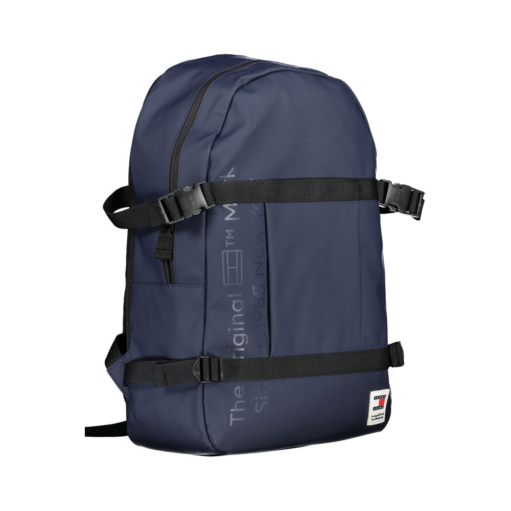 Tommy Hilfiger – Blauer Polyethylen-Rucksack