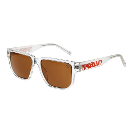 Timberland Sonnenbrille aus transparentem Kunststoff