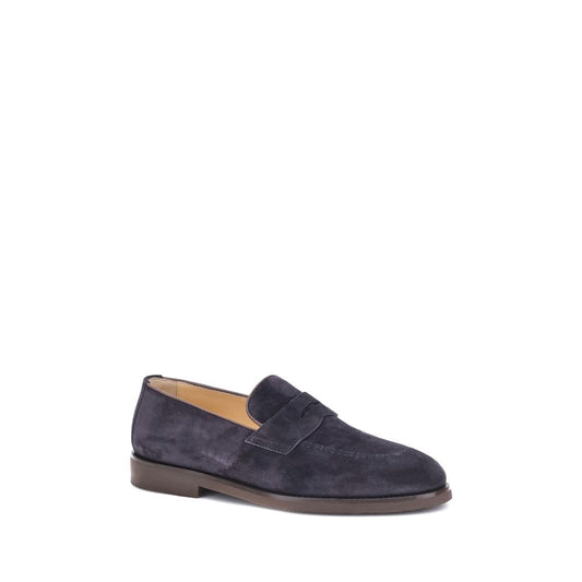 Brunello Cucinelli Blaue Slipper aus Gummi