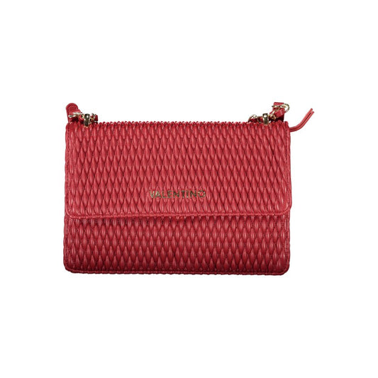 Mario Valentino Rote Polyethylen-Handtasche