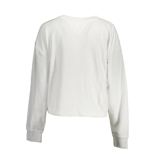 Tommy Hilfiger – Weißer Baumwollpullover für Damen