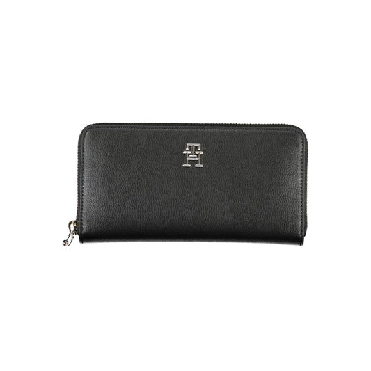 Tommy Hilfiger – Schwarze Polyester-Geldbörse