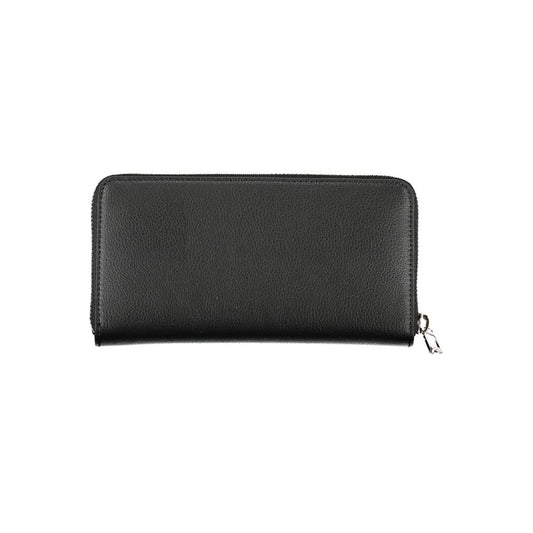 Tommy Hilfiger – Schwarze Polyester-Geldbörse