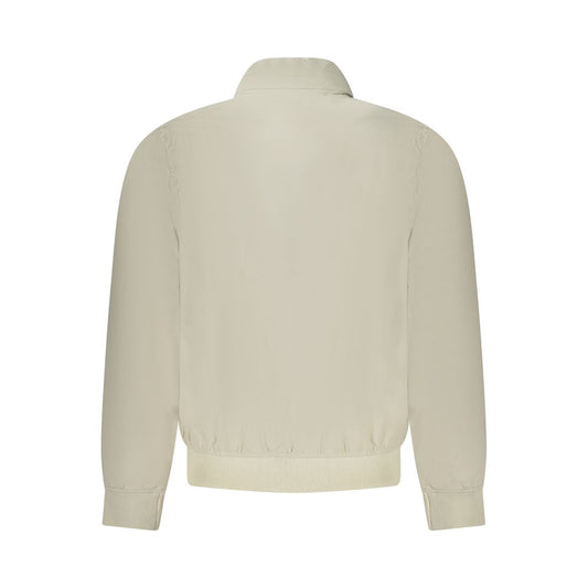 K-WAY Beige Nylon Men Jacket