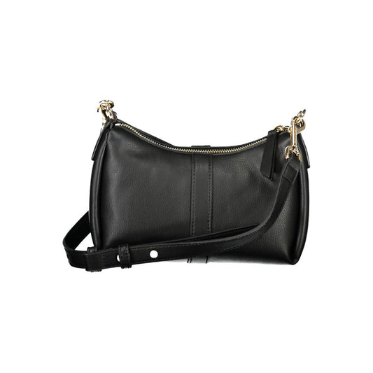 Tommy Hilfiger – Schwarze Polyester-Handtasche