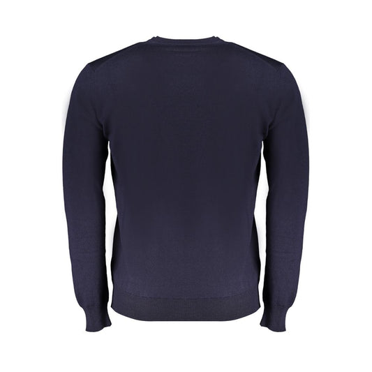 Blauer Wollpullover von Harmont & Blaine