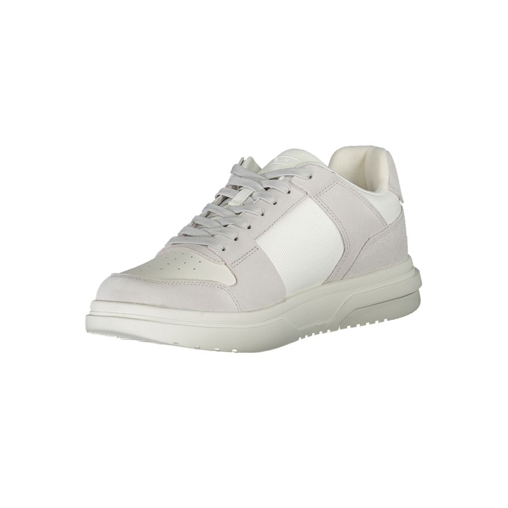 Tommy Hilfiger – Weiße Polyester-Sneaker