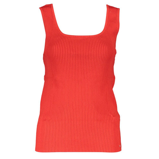 Tommy Hilfiger – Rotes Modal-Tanktop für Damen
