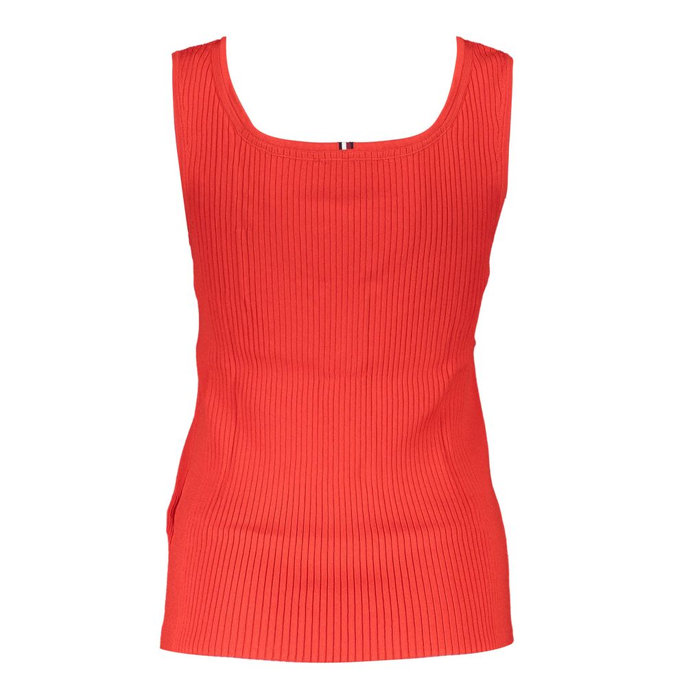 Tommy Hilfiger – Rotes Modal-Tanktop für Damen