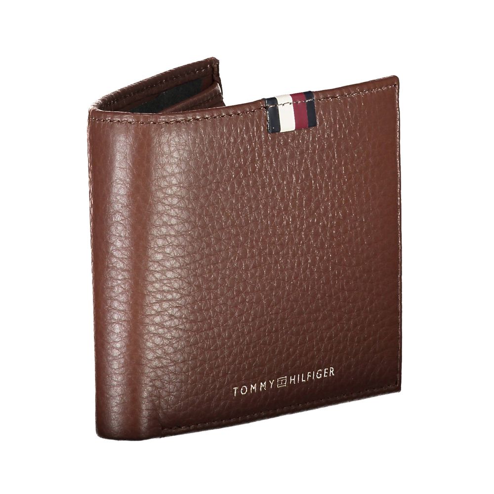Tommy Hilfiger Marrone Leather Men Wallet