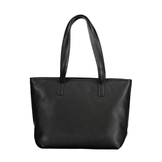Mario Valentino Schwarze Polyethylen-Handtasche
