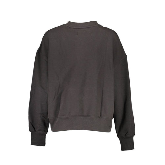 Calvin Klein Damenpullover aus schwarzer Baumwolle
