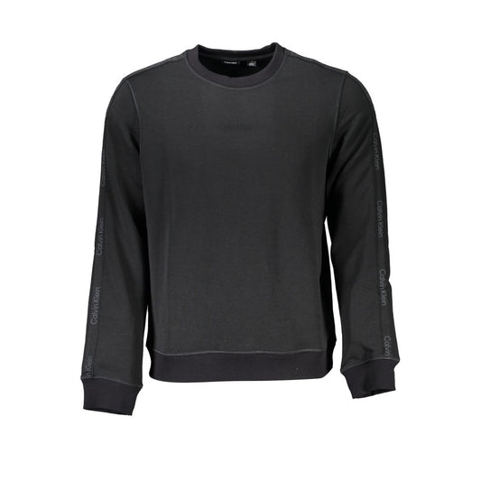 Calvin Klein Schwarzer Polyester Herrenpullover