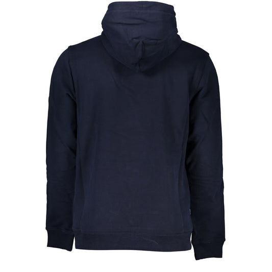 Tommy Hilfiger Blauer Herrenpullover aus Baumwolle mit Kapuze