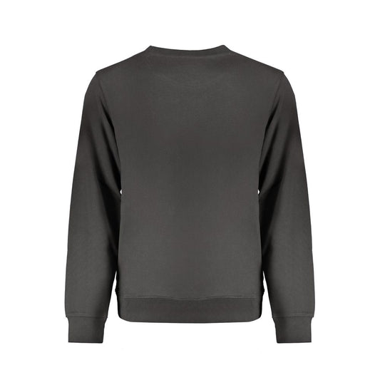 Wrangler Black Cotton Men Sweatshirt
