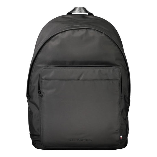 Tommy Hilfiger – Schwarzer Polyester-Rucksack