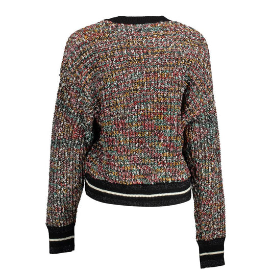 Desigual Schwarzer Polyesterpullover