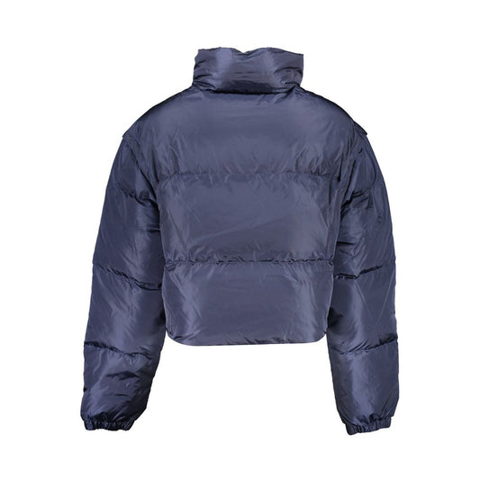Tommy Hilfiger Blaue Polyamidjacken und -mäntel