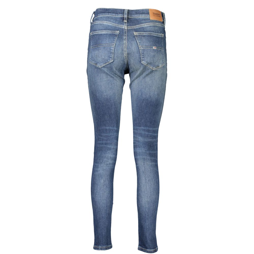 Tommy Hilfiger – Skinny-Jeans aus Baumwolle für Damen in Blau