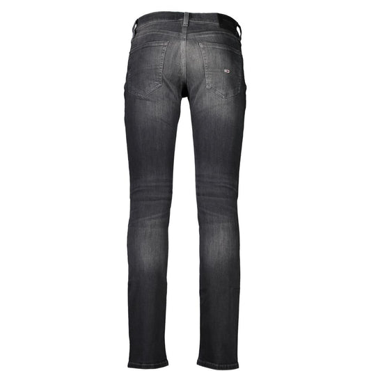Tommy Hilfiger Schwarze Baumwolljeans für Herren