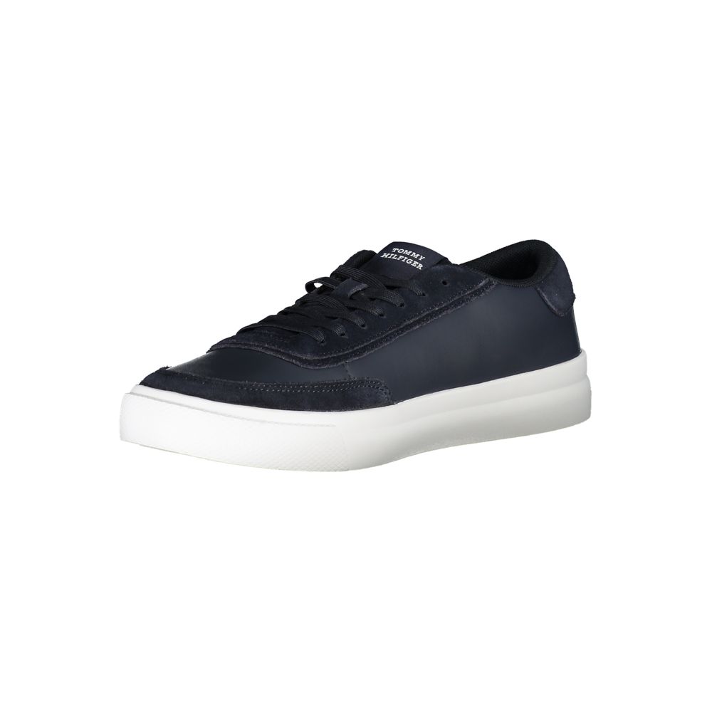 Tommy Hilfiger – Blauer Polyester-Sneaker