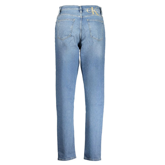 Calvin Klein Blaue Baumwolljeans für Damen