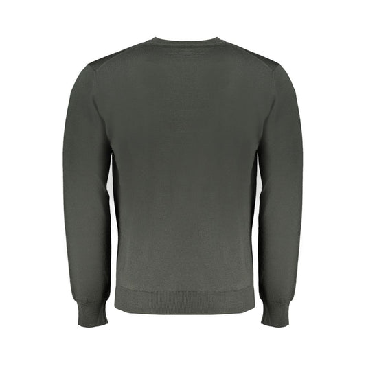 Harmont & Blaine Grüner Wollpullover