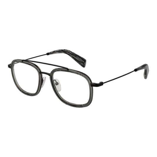 Yohji Yamamoto Graues Unisex-Brillengestell