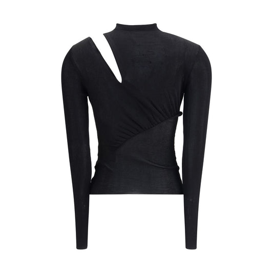 Self-Portrait – Langärmliges Strickoberteil