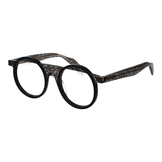 Yohji Yamamoto Schwarzes Unisex-Brillengestell