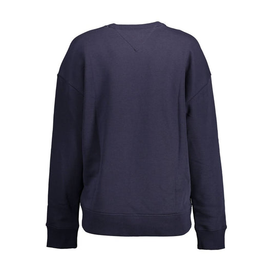 Tommy Hilfiger – Blauer Baumwollpullover für Damen