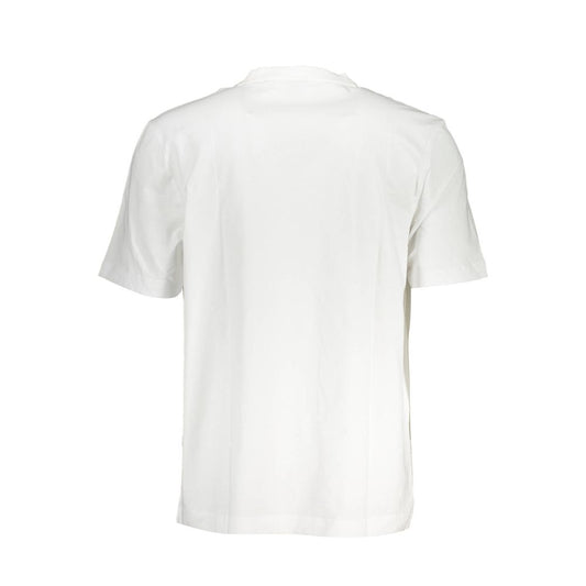 Hugo Boss – Weißes Baumwoll-T-Shirt