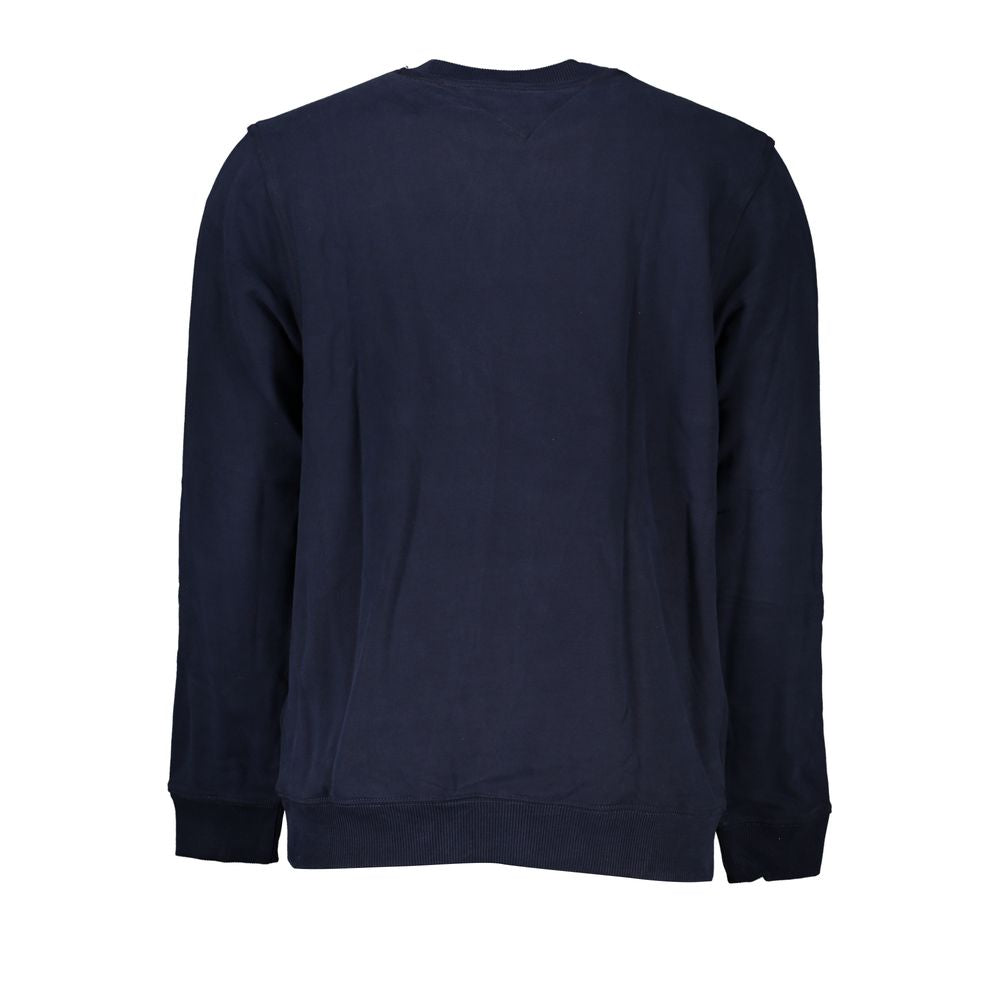 Tommy Hilfiger – Blauer Pullover aus Bio-Baumwolle für Herren