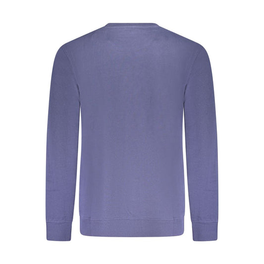 Wrangler Blu Cotton Men Sweatshirt
