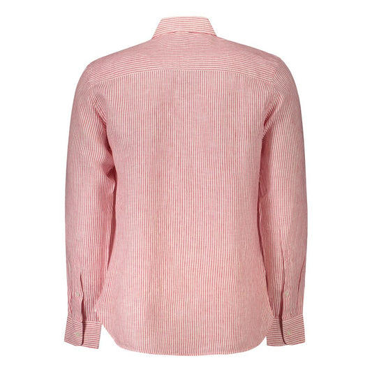 North Sails Rosso Linen Men Shirt