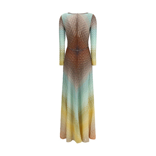 Missoni Lurex langes Kleid