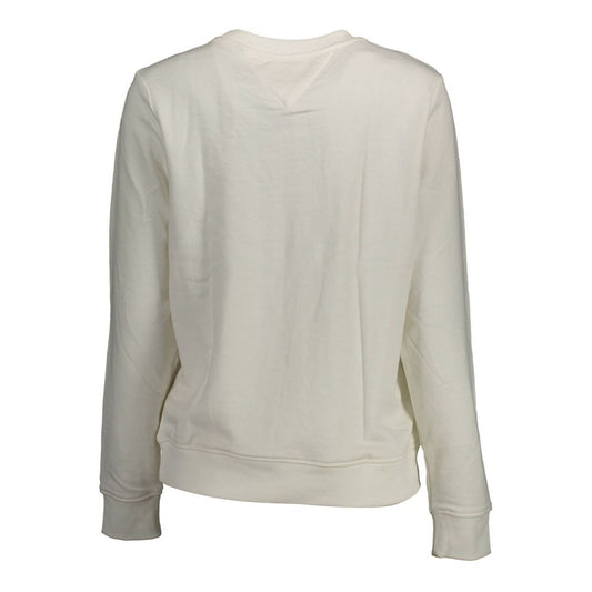 Tommy Hilfiger – Weißer Baumwollpullover für Damen