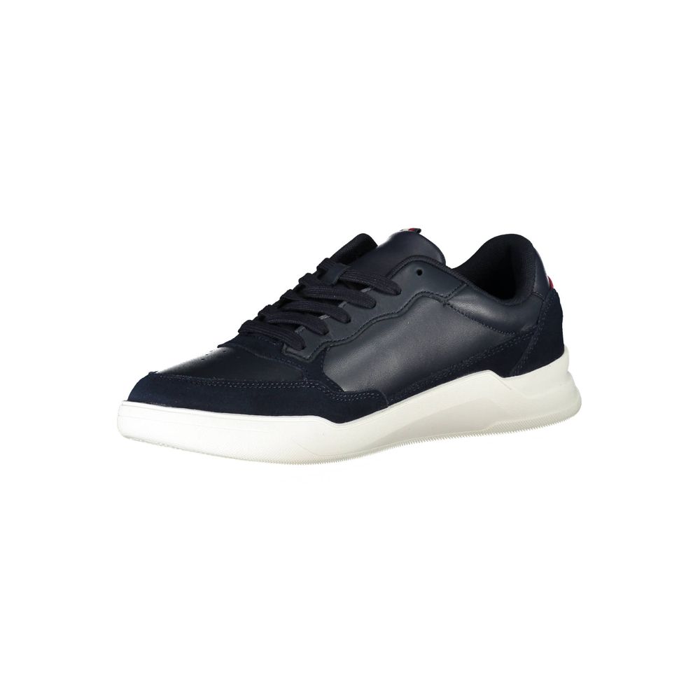 Tommy Hilfiger – Blauer Polyester-Sneaker