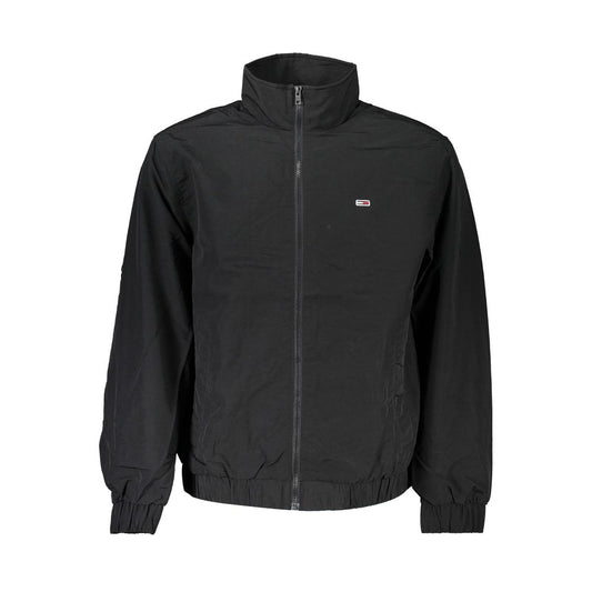 Tommy Hilfiger – Schwarze Polyamid-Herrenjacke