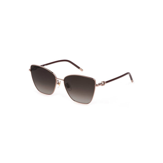 Furla Graue Metall-Sonnenbrille für Damen