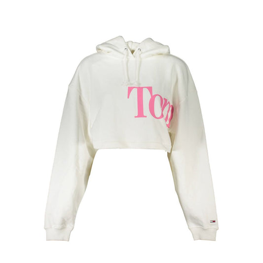 Tommy Hilfiger – Weißer Baumwollpullover für Damen
